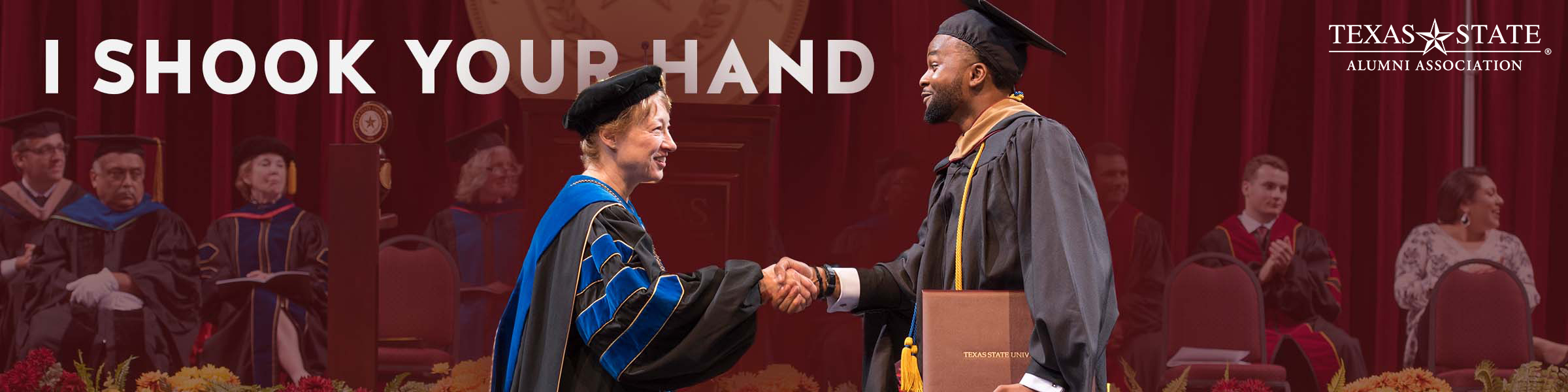 I Shook Your Hand Email Header