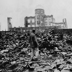 hiroshima nuclear bomb rubble