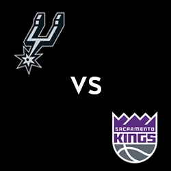 San Antonio Spurs vs. Sacramento Kings - square